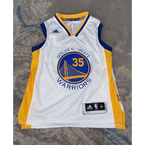 Golden State Warriors Kevin Durant #35 Adidas Stitched Youth Jersey Medium